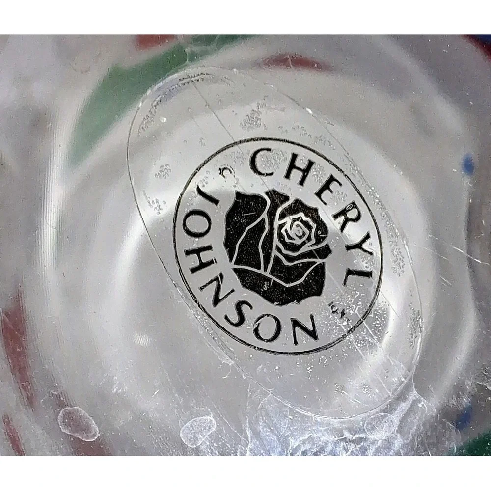 Dept 56 Vintage Christmas Santa Claus Acrylic Tumblers Set of 4‎ Cheryl Johnson